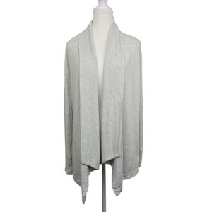 Athleta Pranayama Restore Wrap Cardigan Sz S Soft Nirvana Modal Open Front